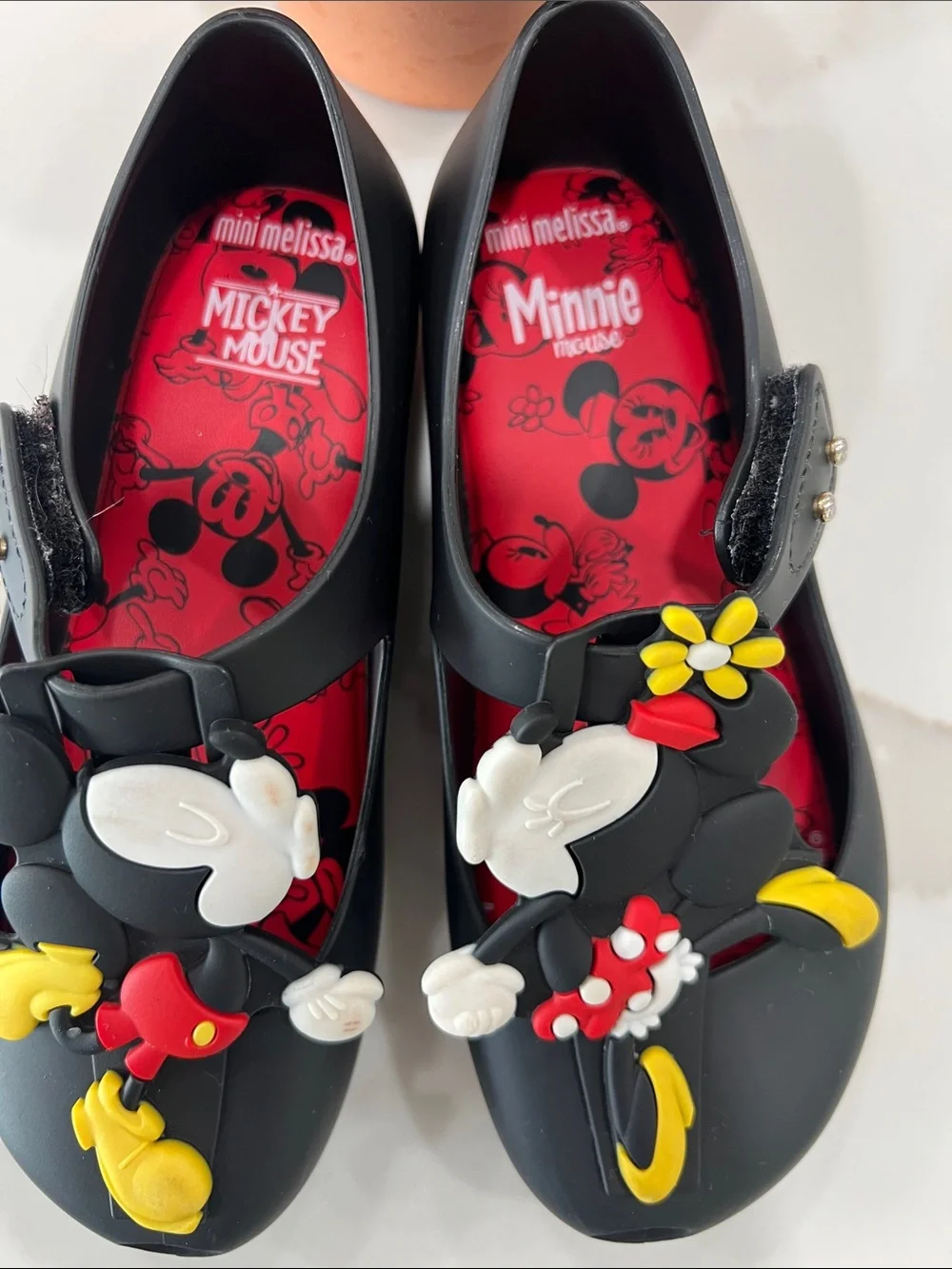 Minnie & Mickey mini melissa
